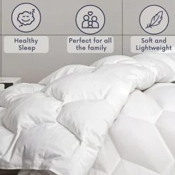 The White Stone Couette Toutes Saisons 200x200 cm 250 g* Couette