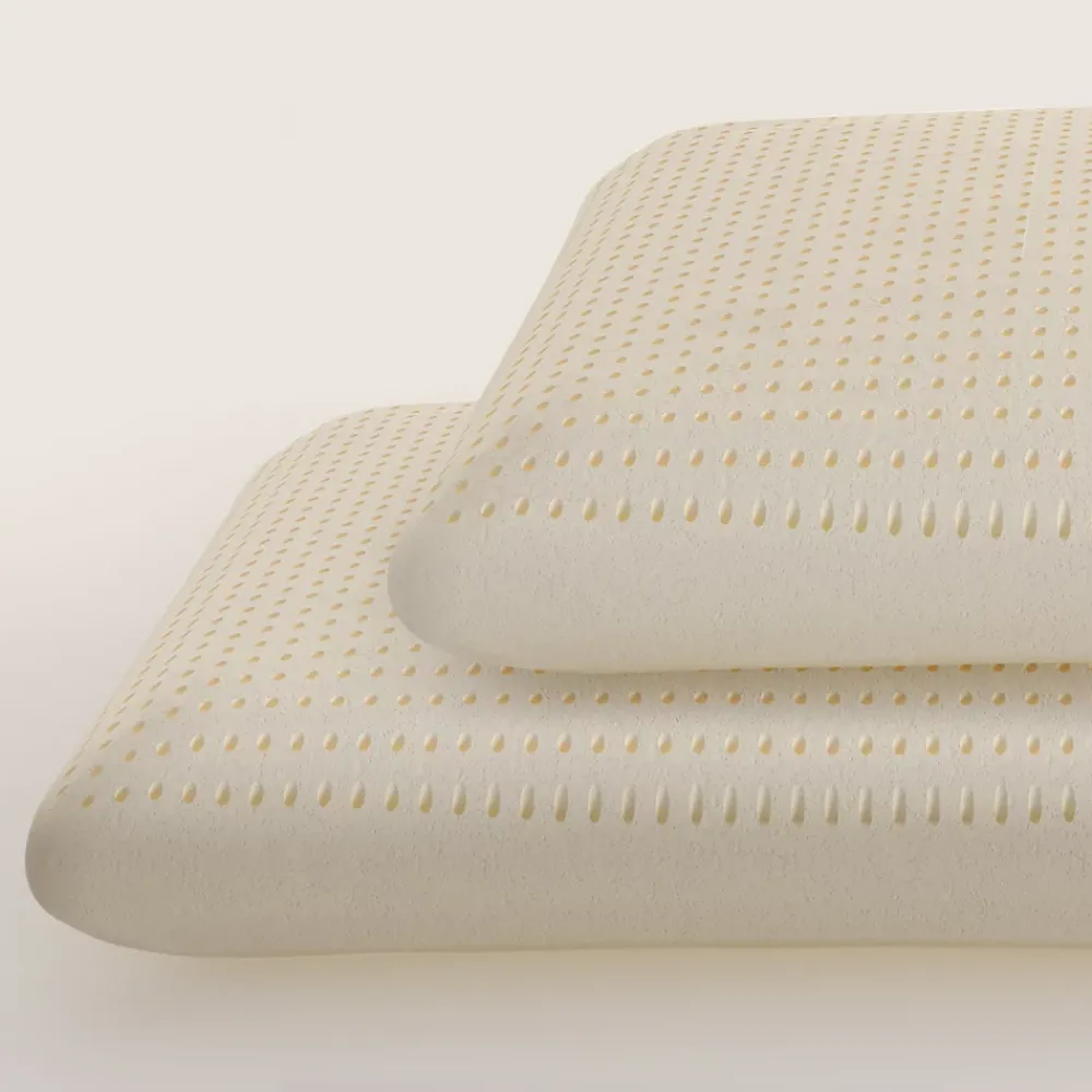 The White Stone Lot de 4 Oreillers en Mousse à Mémoire de Forme 40 x 70 cm, Hauteur 11 cm* Oreiller Mémoire De Forme