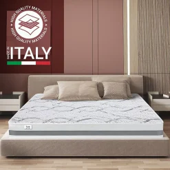 The White Stone Matelas en Mousse à Mémoire de Forme 100x190 cm Hauteur 27 cm* Matelas