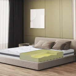 The White Stone Matelas Orthopédique 95x175 cm Fermeté Moyenne* Matelas
