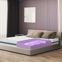 Matelas Orthopédique 70x140 cm Fermeté Moyenne>The White Stone New