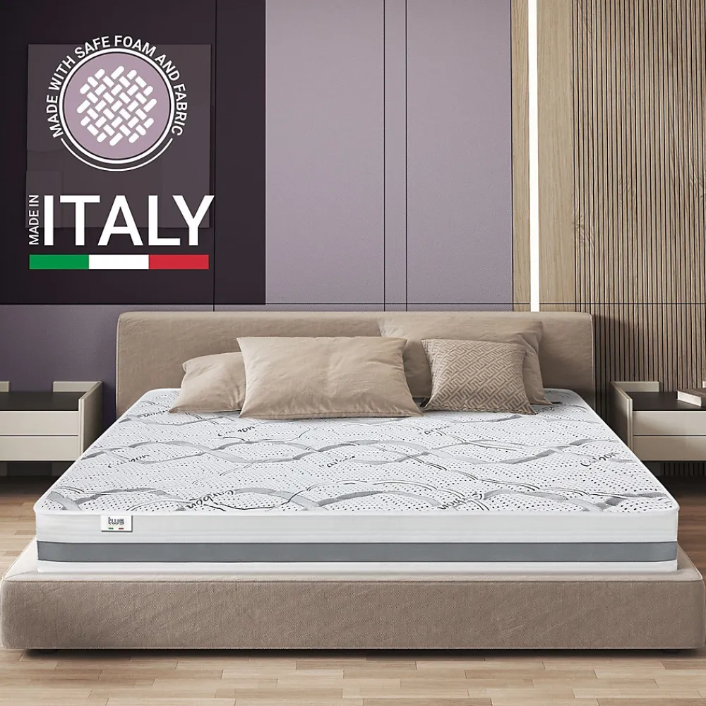 Matelas Orthopédique 80x220 cm Fermeté Moyenne>The White Stone