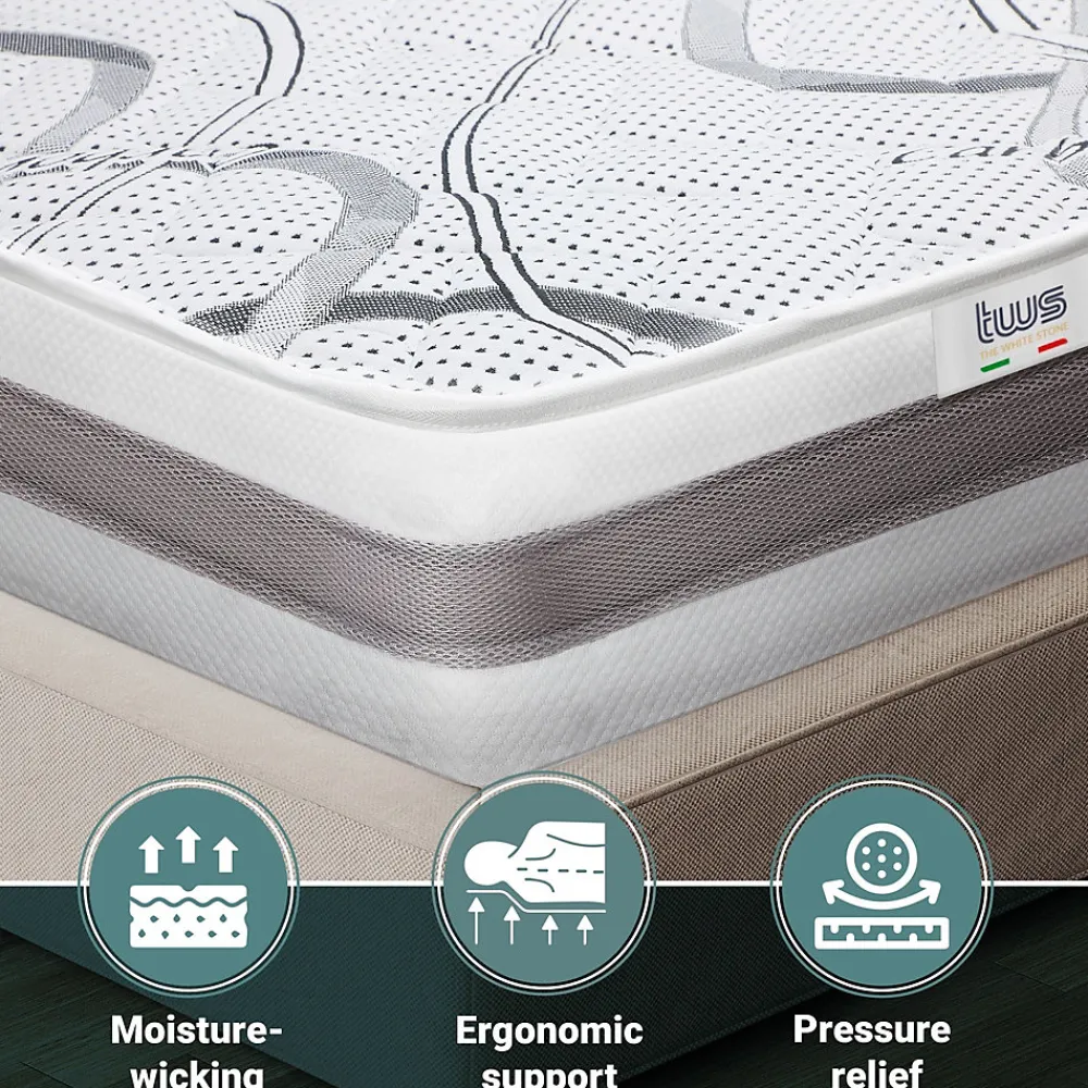 Matelas Orthopédique 200x240 cm Fermeté Moyenne>The White Stone Best