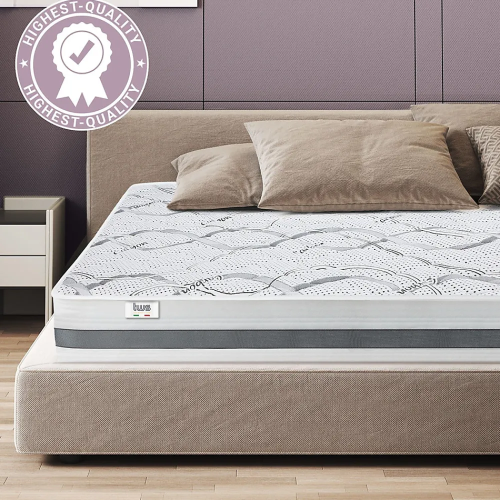 Matelas Orthopédique 140x205 cm Fermeté Moyenne>The White Stone Online