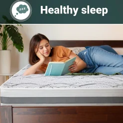The White Stone Matelas Orthopédique 130x190 cm Fermeté Moyenne* Matelas