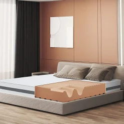 Matelas 200x220 cm en Mousse Antibactérien>The White Stone Hot