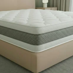 The White Stone Matelas 90x200 20cm à fermeté élevée* Matelas