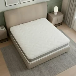 The White Stone Matelas 90x200 20cm à fermeté élevée* Matelas