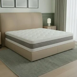 The White Stone Matelas 90x200 20cm à fermeté élevée* Matelas