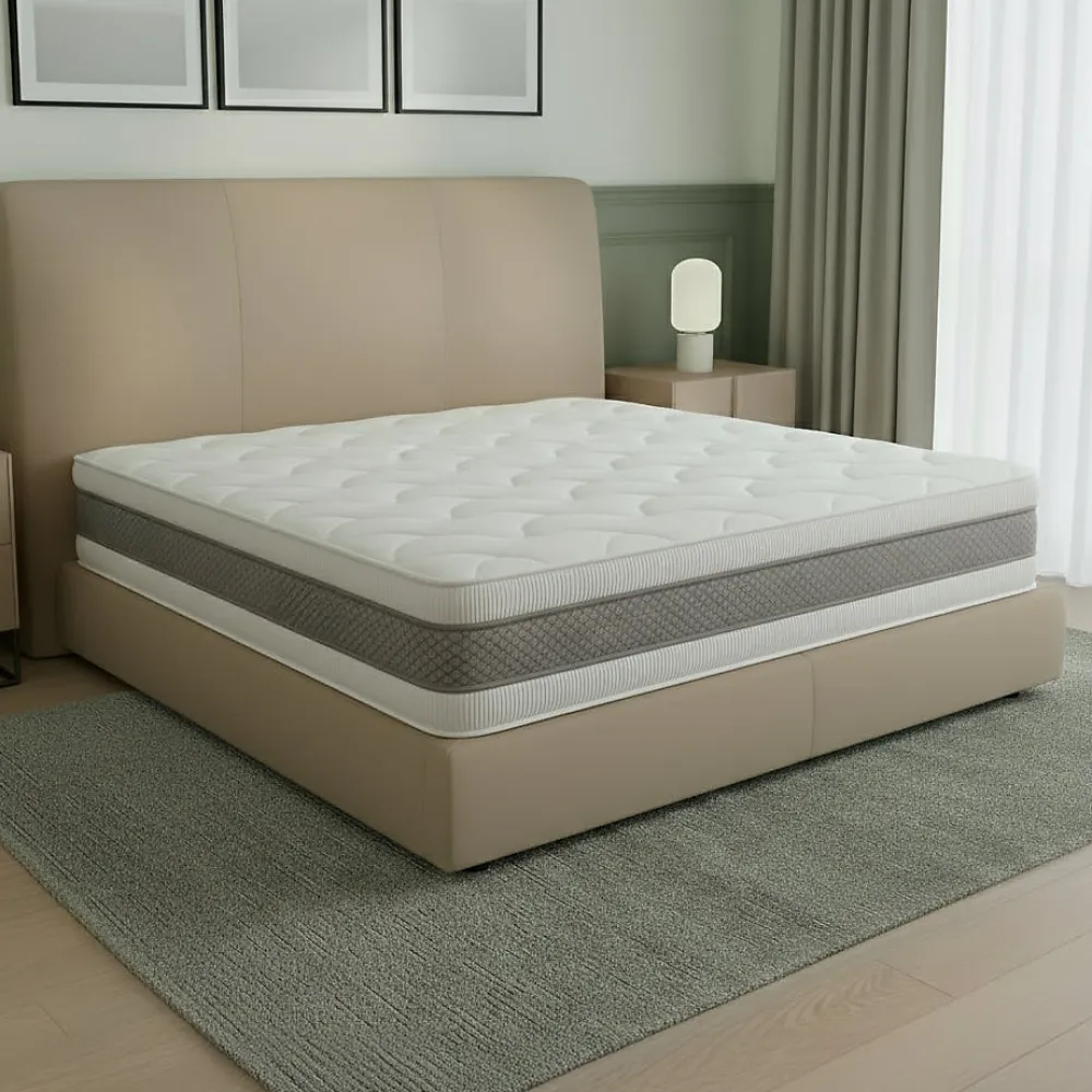 The White Stone Matelas 90x200 20cm à fermeté élevée* Matelas