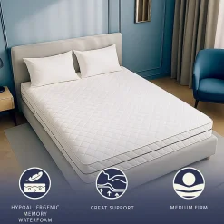The White Stone Matelas 160x200 à Ressorts Ensachés et Mousse, 24 cm* Matelas