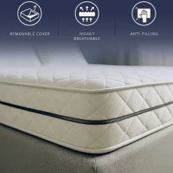 The White Stone Matelas 160x200 à Ressorts Ensachés et Mousse, 24 cm* Matelas
