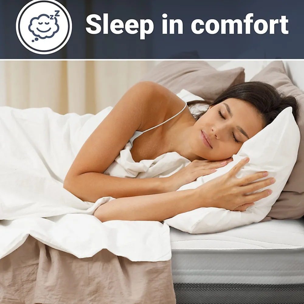 Matelas 120x190 cm en Mousse Antibactérien>The White Stone Discount