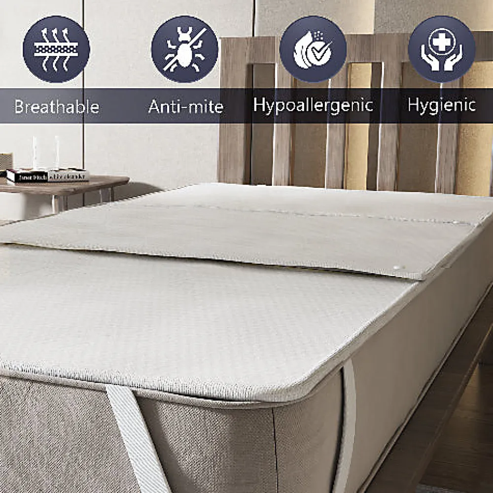 The White Stone Set de 3 Alèses 100x75 cm Imperméables et Réutilisables* Protège Matelas