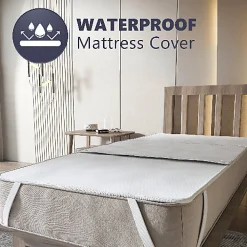 The White Stone Set de 3 Alèses 80x75 cm Imperméables et Réutilisables* Protège Matelas