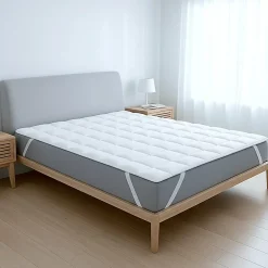 The White Stone Surmatelas 80x190 cm en ouate de 500 g* Surmatelas