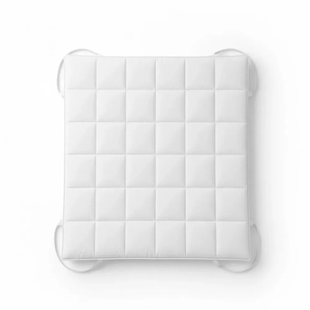 The White Stone Surmatelas 140x200 cm avec rembourrage en ouate de 1000 g/m²* Surmatelas