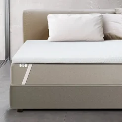 The White Stone Surmatelas en mousse à mémoire de forme 90 x 210 cm* Surmatelas