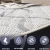 The White Stone Surmatelas 90x200 respirant hauteur 5 cm* Surmatelas