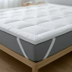 The White Stone Surmatelas 90x190 cm en ouate de 800 g* Surmatelas