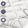 The White Stone Surmatelas 170x200 respirant hauteur 5 cm* Surmatelas