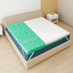 The White Stone Surmatelas 180x200 en Memory Foam Breeze à 9 Zones* Surmatelas