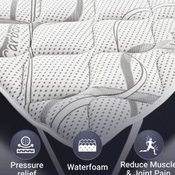 Surmatelas 140x200 respirant hauteur 5 cm><noscript><img width=