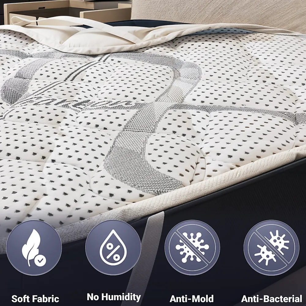 Surmatelas 170x190 respirant hauteur 5 cm>The White Stone Discount