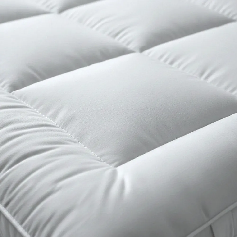 Surmatelas 80x190 cm en ouate de 800 g>The White Stone Outlet