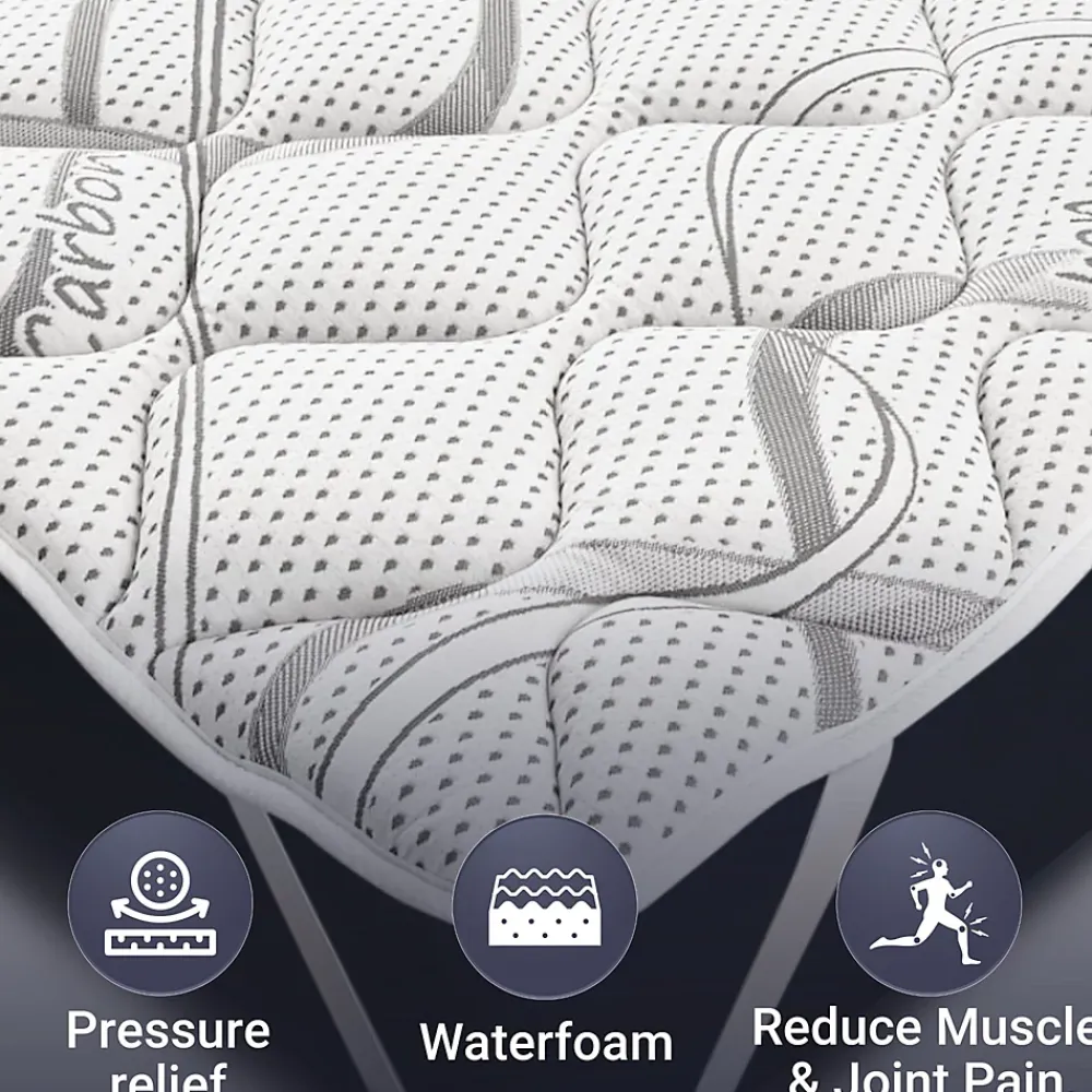 The White Stone Surmatelas 80x190 respirant hauteur 5 cm* Surmatelas