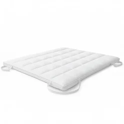 The White Stone Surmatelas 140x190 cm en ouate de 500 g* Surmatelas