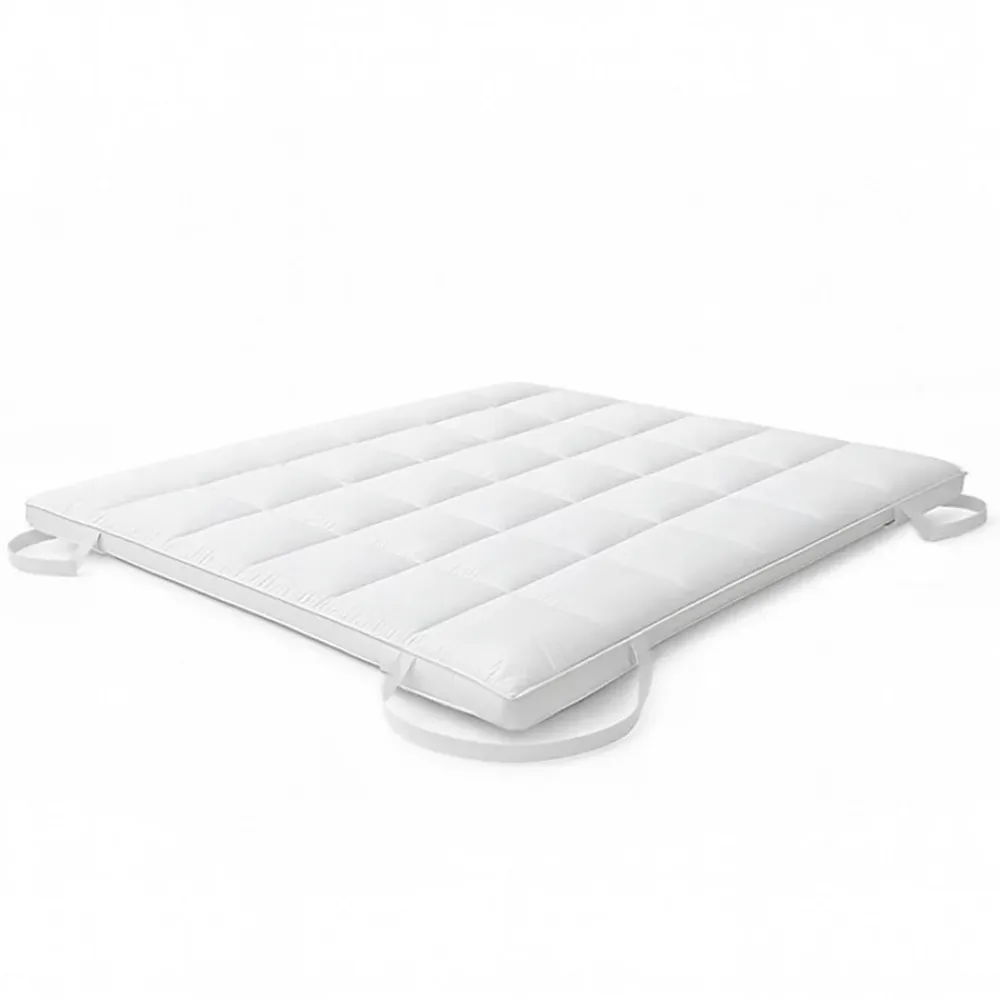 The White Stone Surmatelas 90x190 cm en ouate de 500 g* Surmatelas