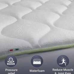 Surmatelas Rafraîchissant avec Élastiques 90x190><noscript><img width=