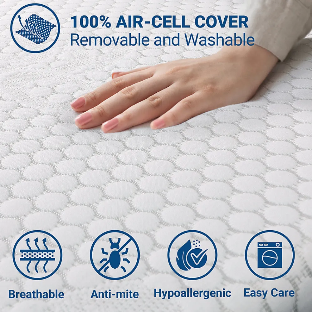 Topper Memory Foam Pour lit double 180x220>The White Stone Hot
