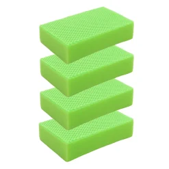 Ti'Pi - Lot de 4 éponges anti-rayures en polyuréthane - Ultra résistantes et non abrasives - Nettoyage efficace toutes surfaces> Sale