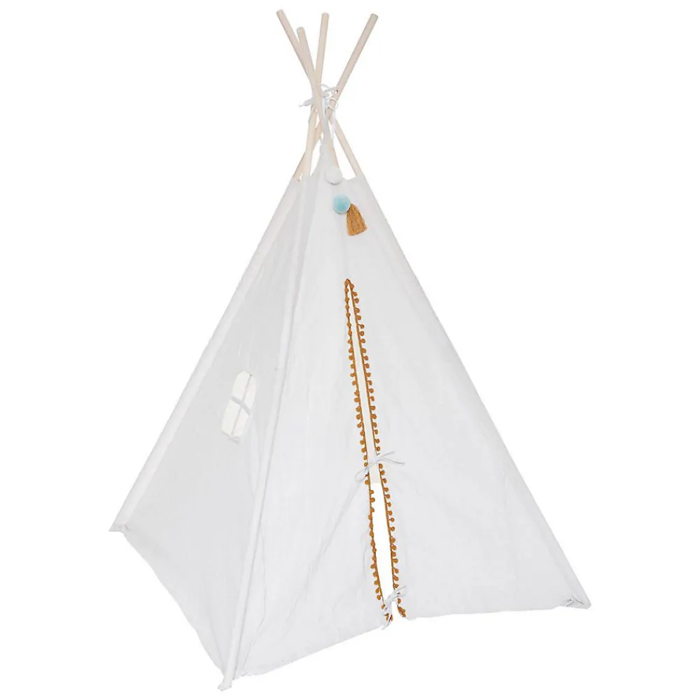 Tipi enfant Wapi - écru - peuplier H160 cm - Atmosphera>Atmosphera Créateur D'Intérieur Hot