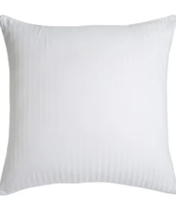 - Oreiller - Epure - Confort médium - 65x65 cm - Blanc>Toison d'Or