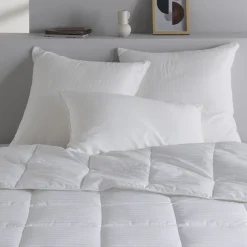 - Oreiller - Epure - Confort médium - 65x65 cm - Blanc><noscript><img width=