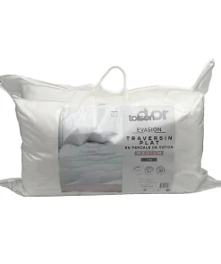 - Oreiller - Evasion - Confort médium - 50x70 cm - Blanc>Toison d'Or Discount