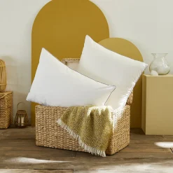 - Oreiller - Trésor - Confort médium - 50x70 cm - Blanc><noscript><img width=