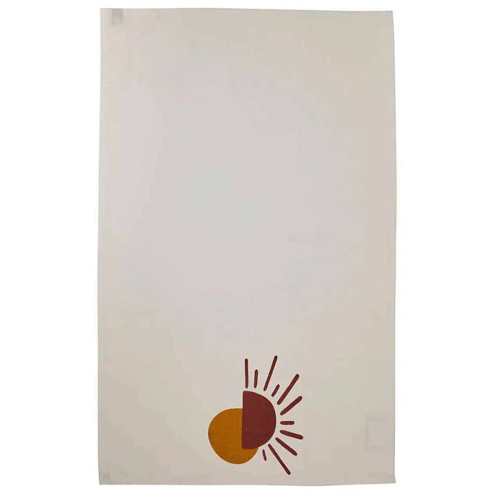 Atmosphera Créateur D'Intérieur Torchons Solaris ocre 45x70,1cm - Atmosphera* Boutis, Couvre-Lit, Édredon