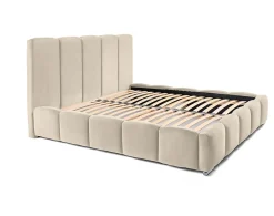 Torreon - lit coffre - 180x200 - sommier inclus - en velours ->Best Mobilier Hot