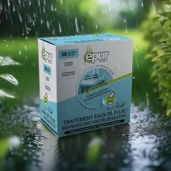 Epur Traitement des eaux de pluie citernes & récupérateurs d'eau 14 sachets* Déboucheur