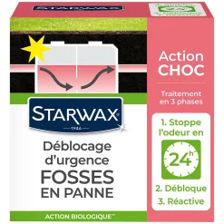 Traitement d'urgence pour fosses septiques>Starwax Outlet