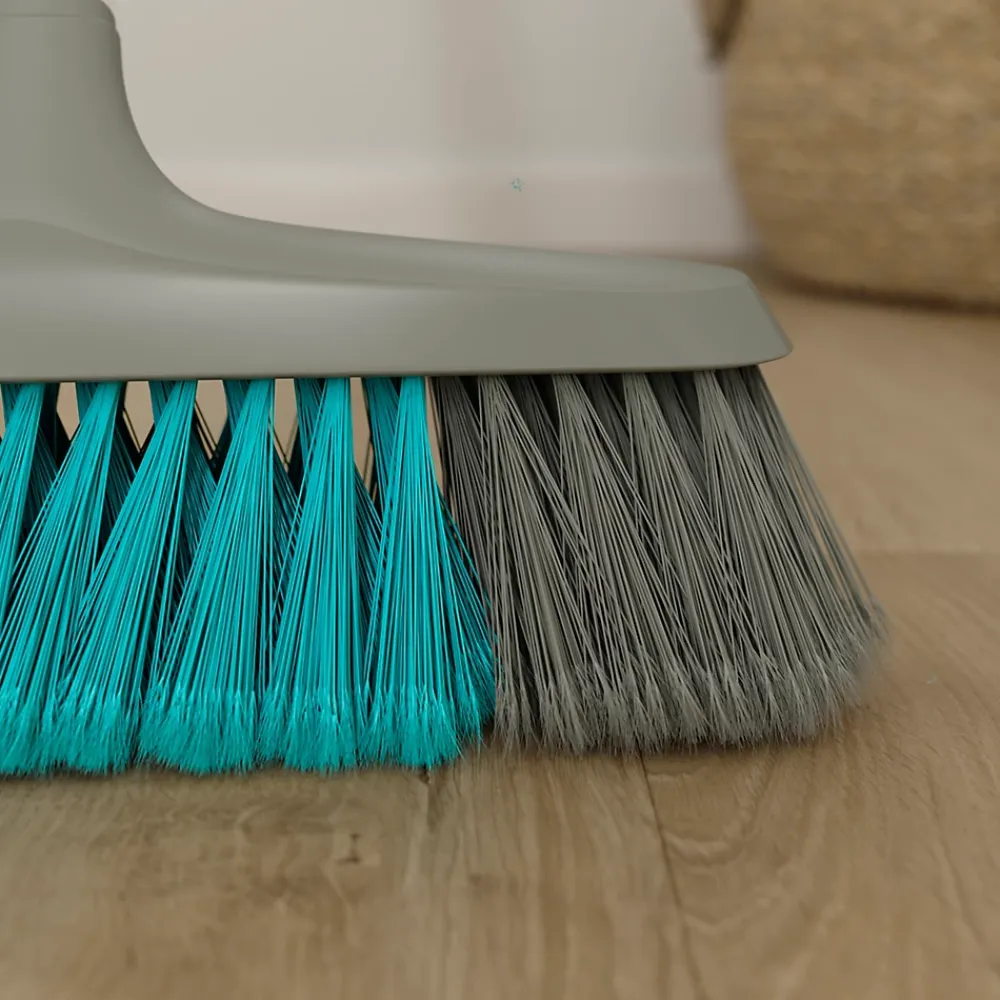 GoodHome Tête de balais à poils souples et rigides fibres mélangées L.33 x l.9 cm* Balai Et Tête De Balai