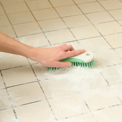 Tête de brosse à récurer poils rigide blanc l.7cm><noscript><img width=
