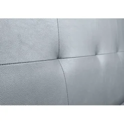 Eccox Tête de lit - Aster - Similicuir argenté - 160 cm - Design contemporain - Garantie 2 ans* Tête De Lit