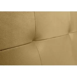 Tête de lit - Cala - Similicuir doré - 160 cm - Rembourrage en mousse HR - Fabriqué en Espagne>Eccox Online