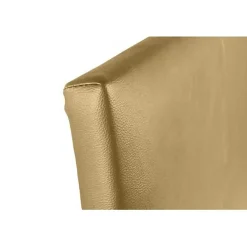 Tête de lit - Cala - Similicuir doré - 160 cm - Rembourrage en mousse HR - Fabriqué en Espagne><noscript><img width=