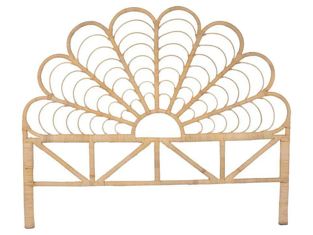 Tête de lit 160 cm - Rotin - Naturel - FLOSIA>Vente-unique New